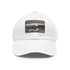 White cotton hat with Aston Martin DB5 logo patch.