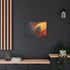 Vortex of Feathers and Starlight Stretched Canvas Wall Art