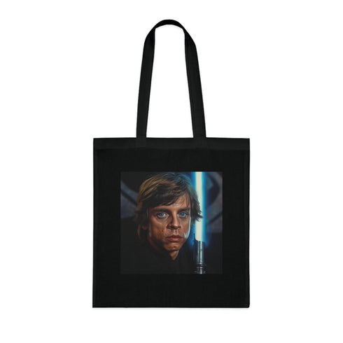 Alt text: A New Hope Tote Bag - High-quality, comfortable, and stylish Luke Skywalker themed tote perfect for all seasons. Makes a great gift. Shop now at BenCPrints.