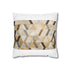 Pearl & Gold Modern Kilim Geometric Square Cushion Cover - View 1 | Prints With Passion