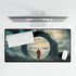 Mystic Monk Opening Cosmic Gate — XL & XXL Desk Mat — Product Detail View 5
