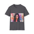 Watercolor Kim Kardashian Fashion Tee in Charcoal for Men and Women