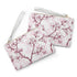 Cherry Blossom Clutch Bag, Pink and White Floral All Over Print