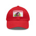 McConaughey Neon Dreams Cap in White with Light Brown Patch