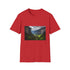 Symphony of Natures Majesty charcoal cotton crew neck t-shirt.