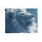 Cloud Shaped Like a Giant Lion Plush Fleece Throw Blanket