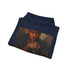 Usher Art Hoodie in Navy Color - Men's Regular Fit.