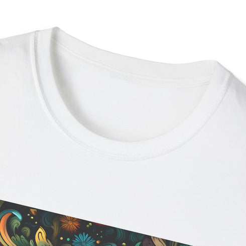 Organic Harmony T-Shirt in Charcoal, Crew Neck, Mens & Womens Fit