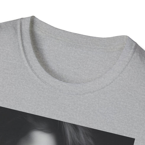 Selena Gomez tee in charcoal, symbolizing beauty, confidence, and radiance.