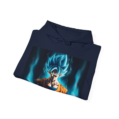 Dragon Ball Ultra Instinct Goku Hoodie Navy Soft Comfortable Regular Fit