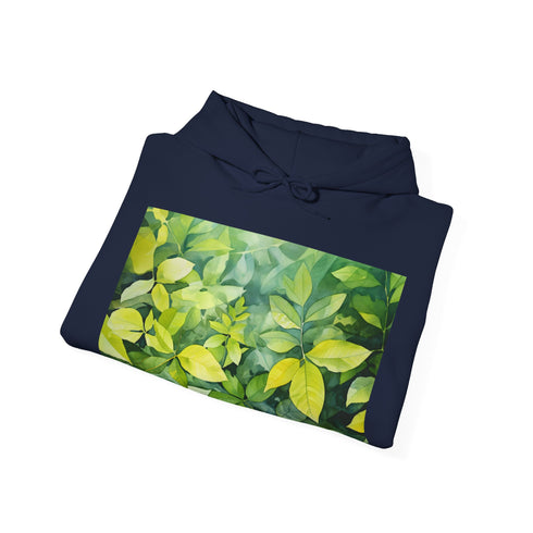 Summer Tapestry Hoodie in Navy, Men's, Women's Regular Fit, Unisex