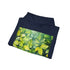 Summer Tapestry Hoodie in Navy, Men's, Women's Regular Fit, Unisex