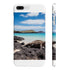 Galapagos Island iPhone Case, Glossy Slim Phone Cover Wildlife Landscape.