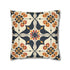 Add elegance to your bedroom with Artisan Tiles Pillowcase, vibrant seamless pattern inspired by traditional tiles