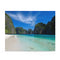 Vibrant Maya Bay Day jigsaw puzzle with crystal-clear waters.