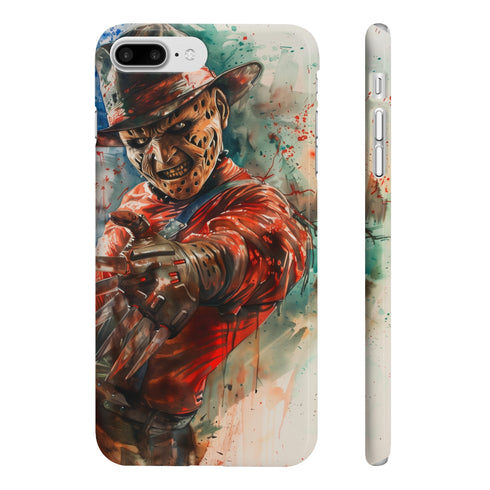 Nightmare on Elm Street Glossy Phone Case iPhone 7/8 Plus Slim