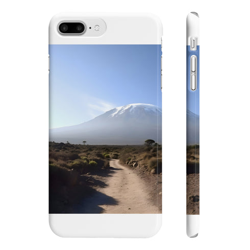 Mount Kilimanjaro iPhone 7 Plus Glossy Slim Phone Case