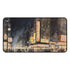 Vintage NYC Desk Mat - 1920s New York glamour in stylish black and white skyline design