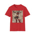 Harley Quinn graphic t-shirt in Charcoal for men and women.
