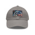 London Underground Watercolor cotton cap with White / Light Brown patch.