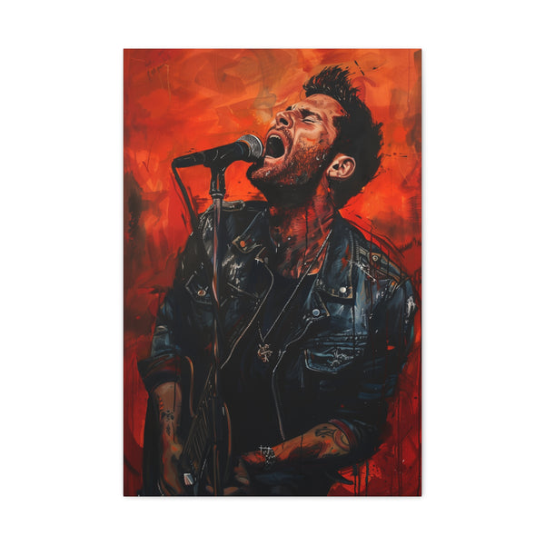 Maroon : A Melody in Color Canvas: Maroon Tickets | Canvas | Art & Wall Decor, Canvas, Fall Picks, Hanging Hardware, Home & Living, Indoor, Top Spring Products, Valentine's Day promotion | Prints with Passion