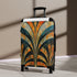 Abstract Art Deco Patterns Black Suitcase - Small, Captivating, Statement Luggage.