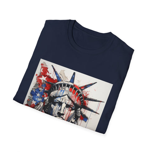 πΊπΈ Patriotic Hues: A Watercolor Tapestry of Freedom and Unity