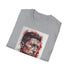 Strikers Edge Lewandowski Tee in Charcoal, S, Cotton Crew Neck.