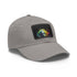 Vibrant Neon Baseball Cap with Einstein Watercolor Portrait