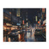 Tokyo Nighttime Skyline Puzzle - Engaging jigsaw puzzle of vibrant city lights and famous landmarks in Tokyo at night