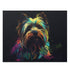 Charming Yorkie jigsaw puzzle with adorable dog design for dog lovers.