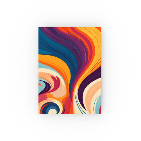 Get groovy with our retro surf journal - perfect for beach day memories and embracing your inner flower child. High-quality and stylish, makes a great gift! Shop now.