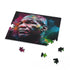 Tyson Watercolor Neon Jigsaw Puzzle