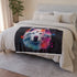 this blanket is the perfect addition to your cuddle sessions. Wrap yourself in fluffy affection and drift off to dreamland with this charming blanket.