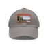 Kiwi Lake Adventure Baseball Cap - White Cotton Hat with Lake View