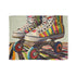 Roller skates retro vibes blanket for cozy rest and sleep.