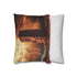 Desert Tower Carved from Lightning Double-Sided Square Cushion Cover