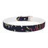 Festive Fireworks Dog Collar: Vibrant Colorful Pattern for Daily Walks