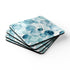 Ocean Blue Eyes Corkwood Coasters Square One Size Desk Kitchen Accessories