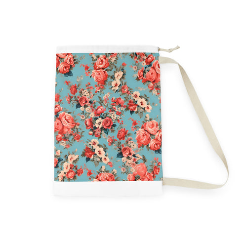 Vintage Fabric Pattern Laundry Bag