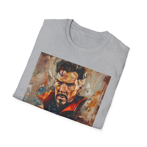 Sorcerer Supreme Charcoal T-Shirt with Dr. Strange Portrait Art