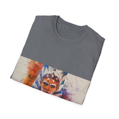 Ahsoka Tano Galactic Guardian Tee in Charcoal for Men and Women.