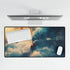 Train Riding Rails Through the Clouds — XL & XXL Desk Mat — Product Detail View 5