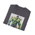 Charcoal classic Hulk T-shirt displaying bold green behemoth graphic