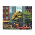 80s Pixel Puzzle Challenge - Retro video game jigsaw puzzle for gaming enthusiasts