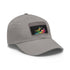 Neverland Neon Watercolor Cap white light brown patch rectangle hat.