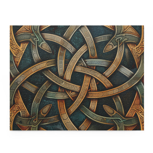 Beautiful Celtic Knot Puzzle for Mindful Relaxation