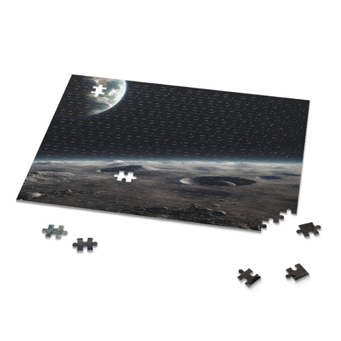 Colorful 120-piece Earth From Above jigsaw puzzle perfect for space enthusiasts.