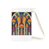 Abstract Deco Laundry Bag - Stylish laundry organizer with art deco patterns for a sophisticated space