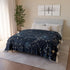 Celestial Constellation Stars Night Sky Plush Fleece Throw Blanket - View 12 | Prints With Passion